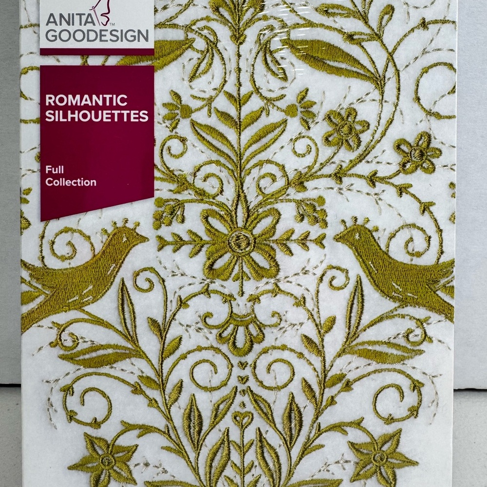 Anita Goodesign Romantic Silhouettes Embroidery Collection